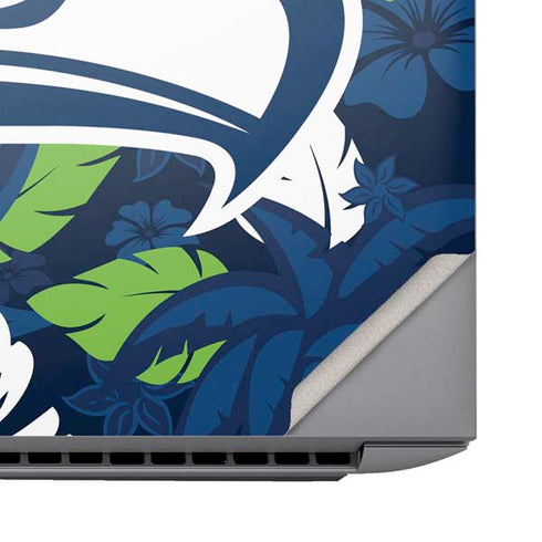 NFL Seattle Seahawks Tropical Print HP ZBook Fury 16 G10 Skin