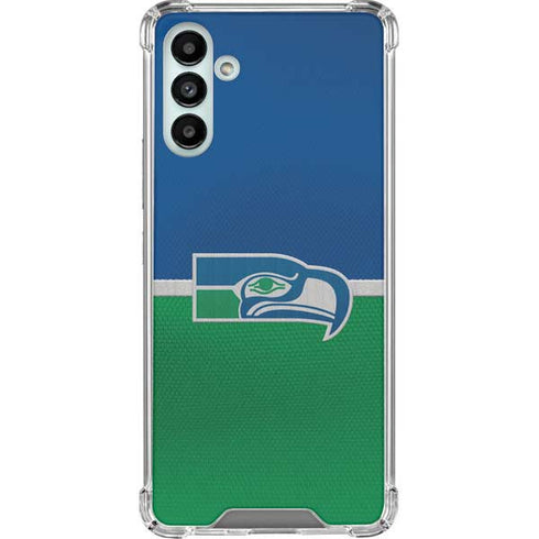 NFL Seattle Seahawks Vintage Galaxy A13 5G Clear Case