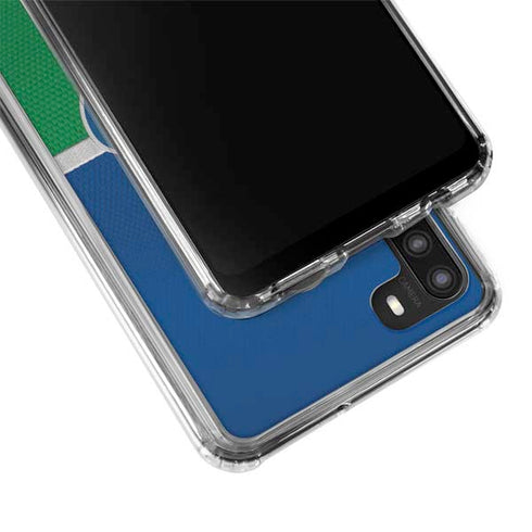 NFL Seattle Seahawks Vintage Galaxy A21 Clear Case