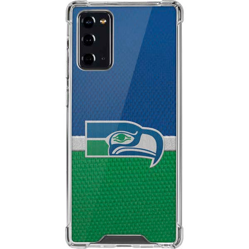 NFL Seattle Seahawks Vintage Galaxy Note20 5G Clear Case