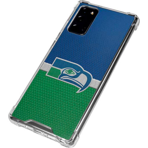 NFL Seattle Seahawks Vintage Galaxy Note20 5G Clear Case
