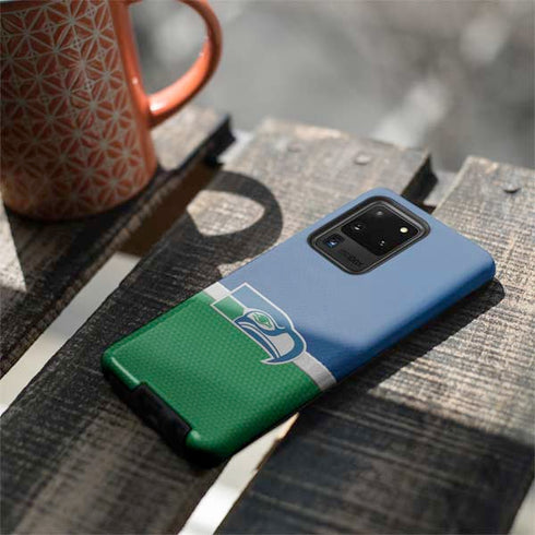 NFL Seattle Seahawks Vintage Galaxy S20 Ultra 5G Pro Case