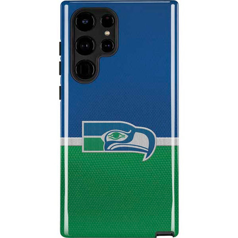 NFL Seattle Seahawks Vintage Galaxy Cases