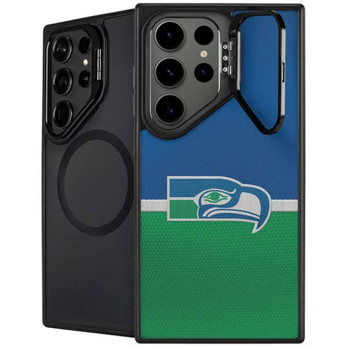NFL Seattle Seahawks Vintage Galaxy S24 Ultra Kickstand Case