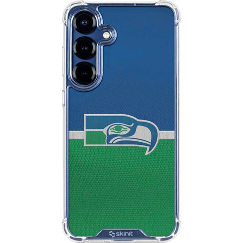 NFL Seattle Seahawks Vintage Galaxy S25 Plus Clear Case