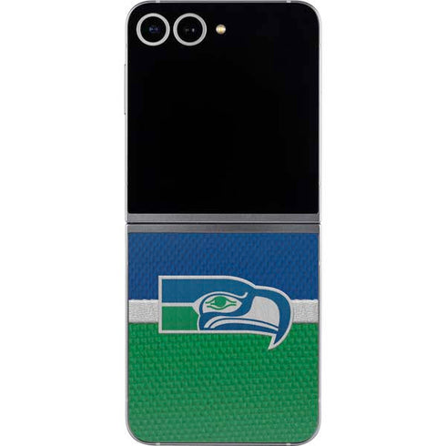NFL Seattle Seahawks Vintage Galaxy Z Flip6 Skin