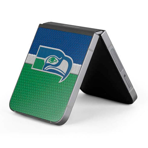NFL Seattle Seahawks Vintage Galaxy Z Flip6 Skin