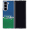 NFL Seattle Seahawks Vintage Galaxy Z Fold5 5G Clear Case