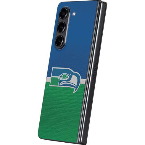 NFL Seattle Seahawks Vintage Galaxy Z Fold5 5G Skin