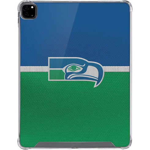 NFL Seattle Seahawks Vintage iPad Pro 12.9in (2020) Clear Case