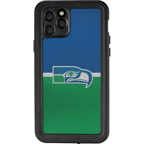 NFL Seattle Seahawks Vintage iPhone 11 Pro Waterproof Case