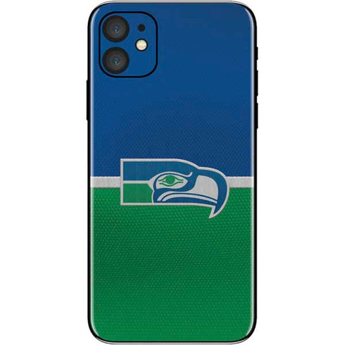 NFL Seattle Seahawks Vintage iPhone 11 Skin