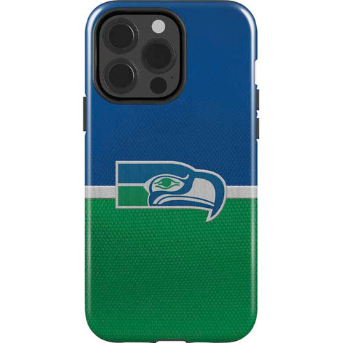 NFL Seattle Seahawks Vintage iPhone 15 Pro Impact Case