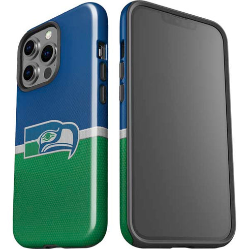 NFL Seattle Seahawks Vintage iPhone 15 Pro Impact Case