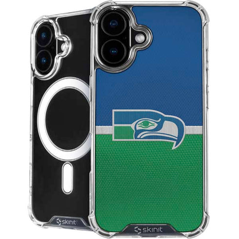 NFL Seattle Seahawks Vintage iPhone 16 MagSafe Case