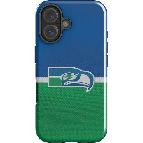 NFL Seattle Seahawks Vintage iPhone 16 Plus Impact Case