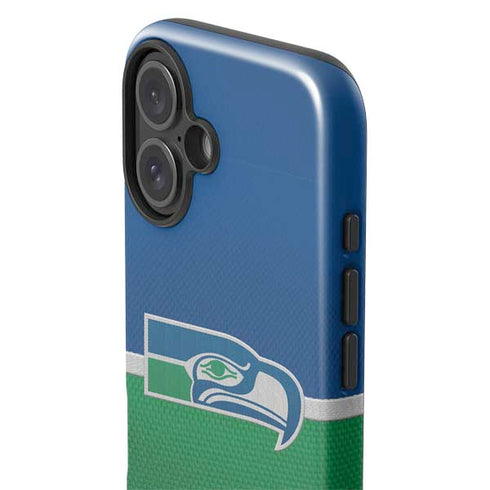 NFL Seattle Seahawks Vintage iPhone 16 Plus Impact Case