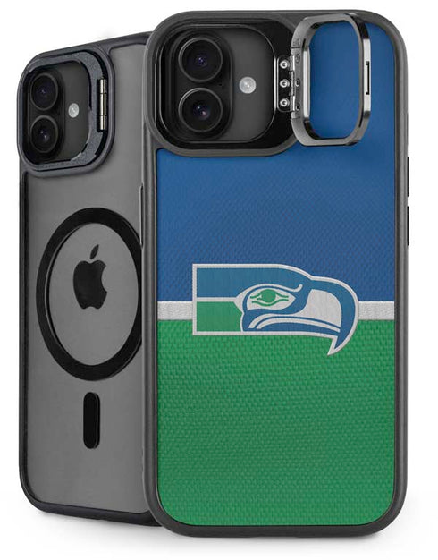 NFL Seattle Seahawks Vintage iPhone 16 Plus Kickstand Case
