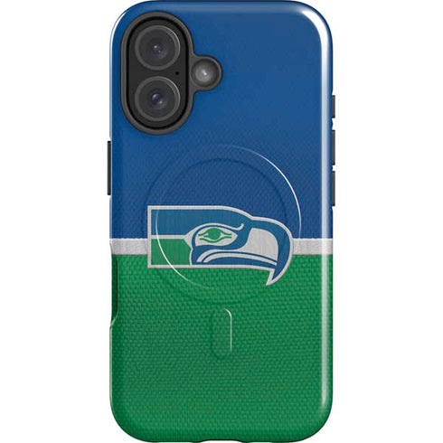 NFL Seattle Seahawks Vintage iPhone 16 Plus Magsafe Impact Case