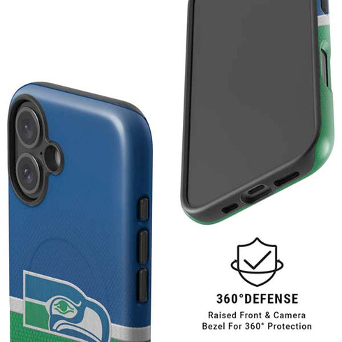 NFL Seattle Seahawks Vintage iPhone 16 Plus Magsafe Impact Case