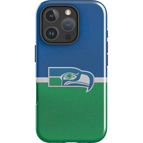 NFL Seattle Seahawks Vintage iPhone 16 Pro Impact Case