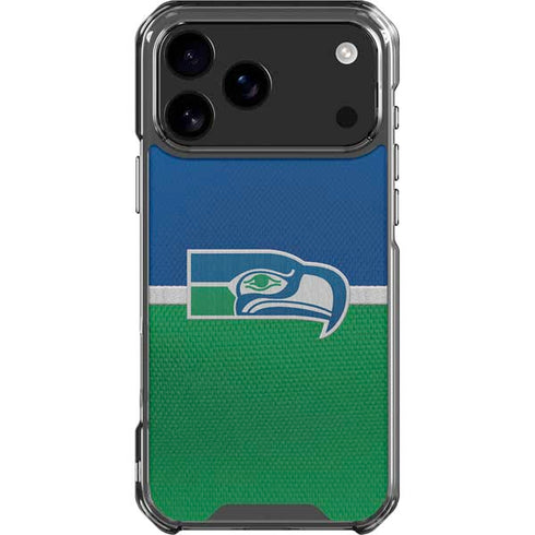 NFL Seattle Seahawks Vintage iPhone 18 Pro Max Clear Case
