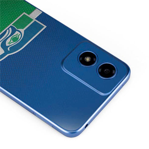 NFL Seattle Seahawks Vintage Moto G Play 4G (2024) Skin
