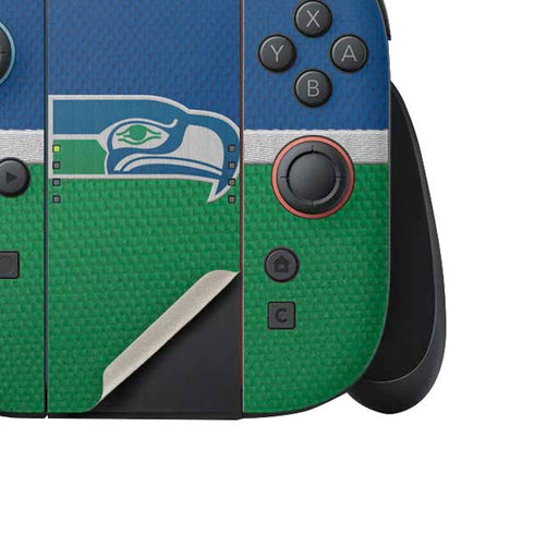 NFL Seattle Seahawks Vintage Nintendo Switch 2 (2025) Joy-Con Controller Skin