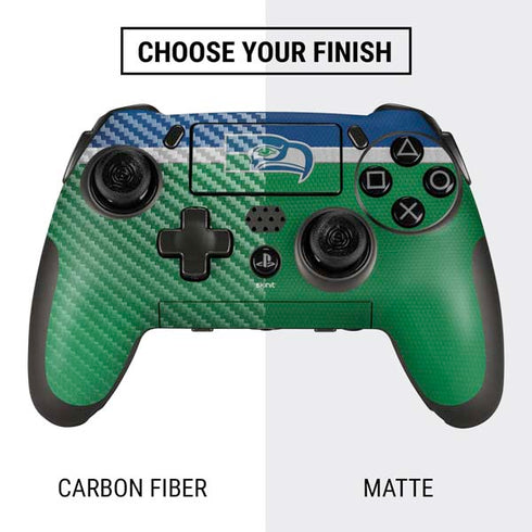 NFL Seattle Seahawks Vintage PlayStation Scuf Vantage 2 Controller Skin