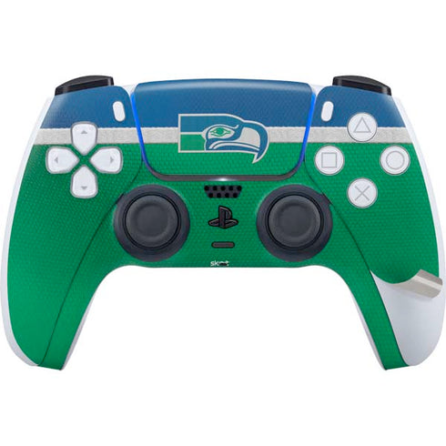 NFL Seattle Seahawks Vintage PS5 Pro Bundle Skin