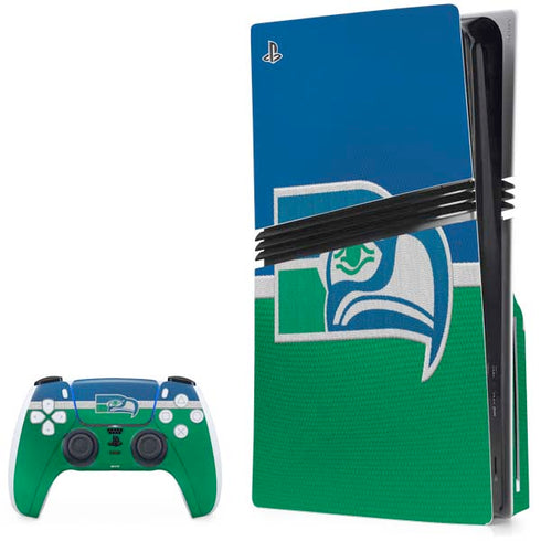 NFL Seattle Seahawks Vintage PlayStation PS5 Skins