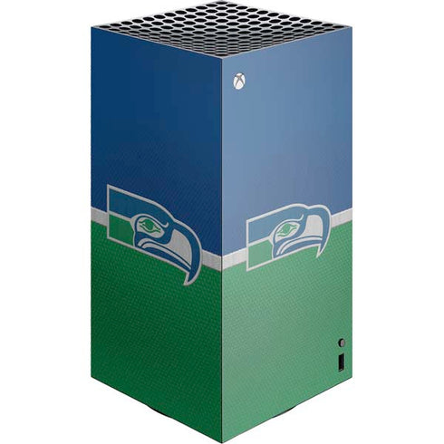 NFL Seattle Seahawks Vintage XBox Series X Digital Edition Console Skin