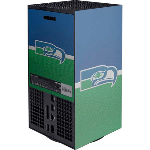 NFL Seattle Seahawks Vintage XBox Series X Digital Edition Console Skin