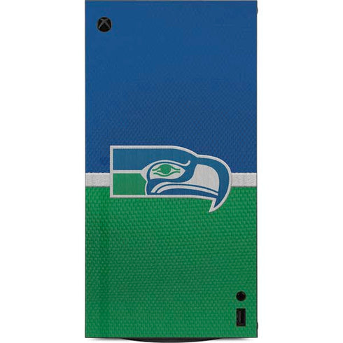 NFL Seattle Seahawks Vintage XBox Series X Digital Edition Console Skin