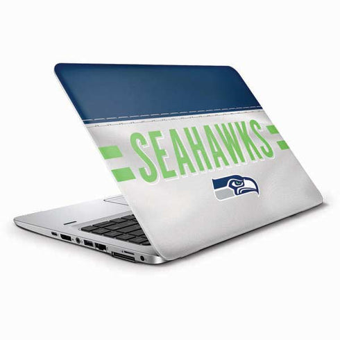 NFL Seattle Seahawks White Striped HP Elitebook Skin
