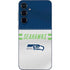 NFL Seattle Seahawks White Striped Galaxy A35 5G Skin