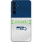 NFL Seattle Seahawks White Striped Galaxy A36 5G Skin