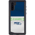 NFL Seattle Seahawks White Striped Galaxy Cases