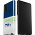 NFL Seattle Seahawks White Striped Galaxy Note20 5G Pro Case