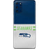 NFL Seattle Seahawks White Striped Galaxy S20 Plus Skin