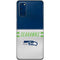 NFL Seattle Seahawks White Striped Galaxy S20 Skin