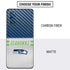 NFL Seattle Seahawks White Striped Galaxy S20 Skin