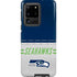 NFL Seattle Seahawks White Striped Galaxy S20 Ultra 5G Pro Case