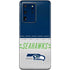 NFL Seattle Seahawks White Striped Galaxy S20 Ultra 5G Skin
