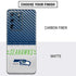 NFL Seattle Seahawks White Striped Galaxy S20 Ultra 5G Skin