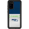 NFL Seattle Seahawks White Striped Galaxy S20 Waterproof Case