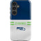 NFL Seattle Seahawks White Striped Galaxy S25 Impact Case