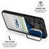 NFL Seattle Seahawks White Striped Galaxy S25 Plus Kickstand Case
