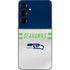 NFL Seattle Seahawks White Striped Galaxy S25 Plus Skin