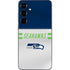 NFL Seattle Seahawks White Striped Galaxy S25 Skin